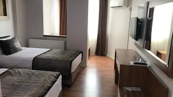Minibar, wifi gratis, ropa de cama