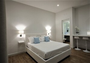 Standard Quadruple Room, 1 Queen Bed with Sofa bed | Premium bedding, minibar, desk, soundproofing - Blanco B&B (Trani)