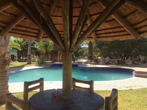 Outdoor pool - Tautona Lodge (Ghanzi)