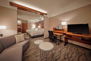 Executive Suite, 2 Queen Beds | In-room safe, desk, laptop workspace, blackout drapes - Fairfield Inn & Suites by Marriott Grand Mound Centralia (Rochester)