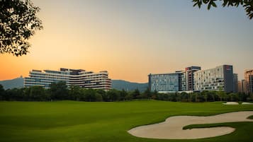 Enjoy a round of golf amidst lush surroundings and scenic views.