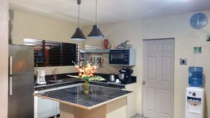 Samboan House, 2 Bedrooms  | Private kitchen | Fridge, highchair - Banaba Tree House (Samboan)