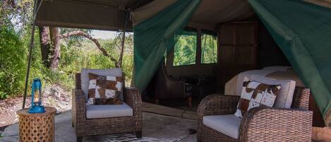 Luxury Tent, Patio, Lake View (Meru) | View from room