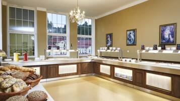 Daily buffet breakfast (EUR 10 per person)