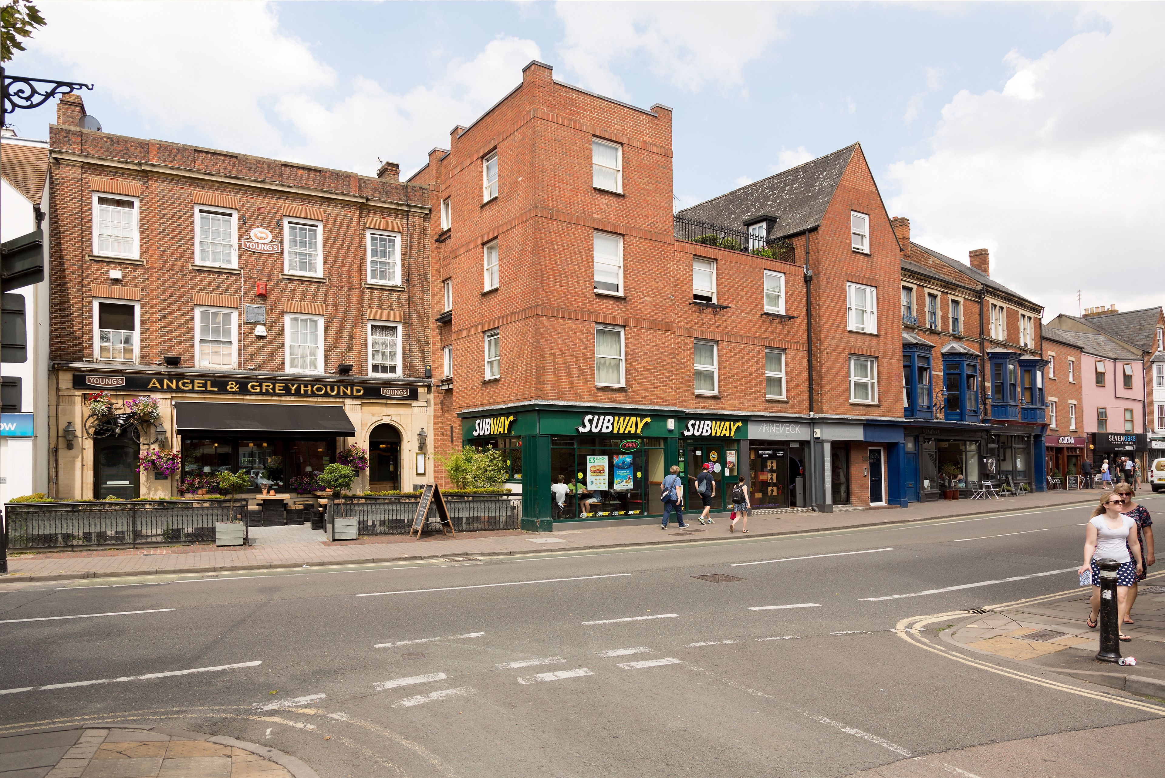 Façade de l’hébergement