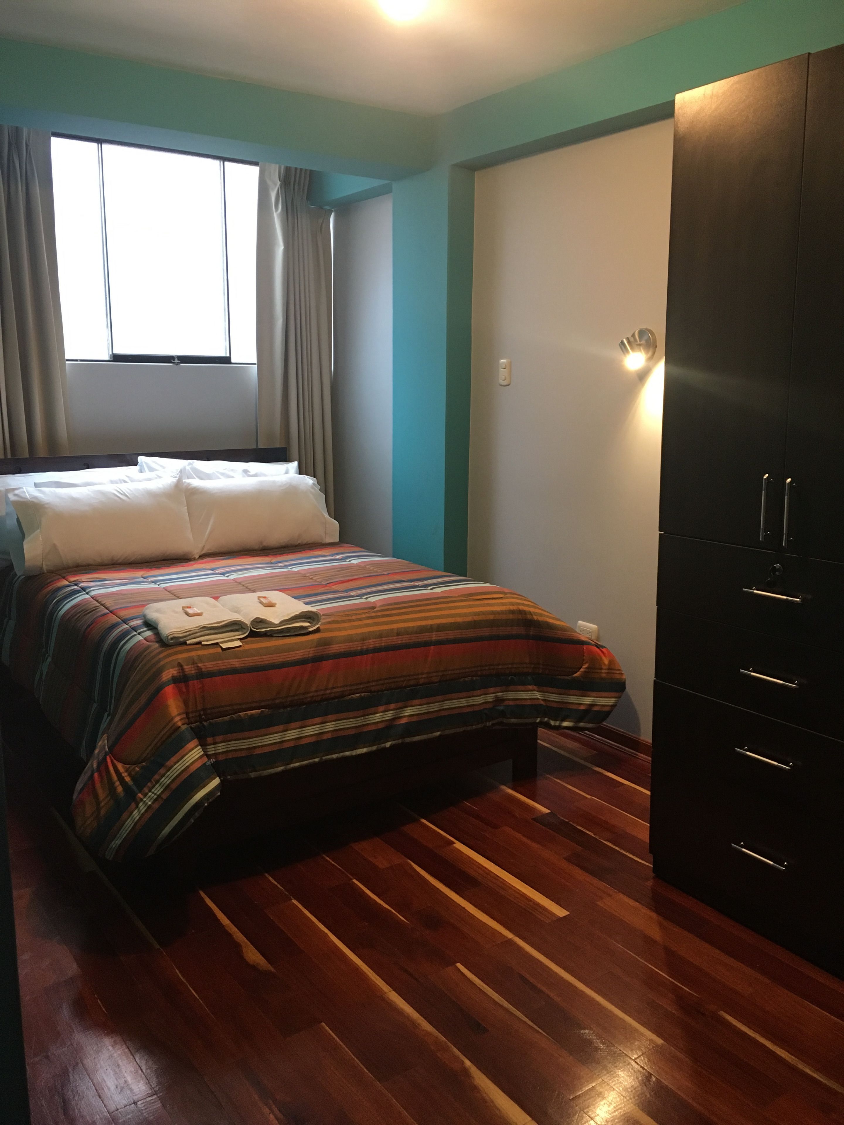 iron/ironing board, free wifi, bed sheets