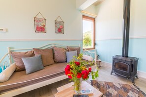 Deluxe Room, Balcony (Psiloritis) | Living area | 29-inch flat-screen TV with cable channels, TV - Aravanes (Amari)