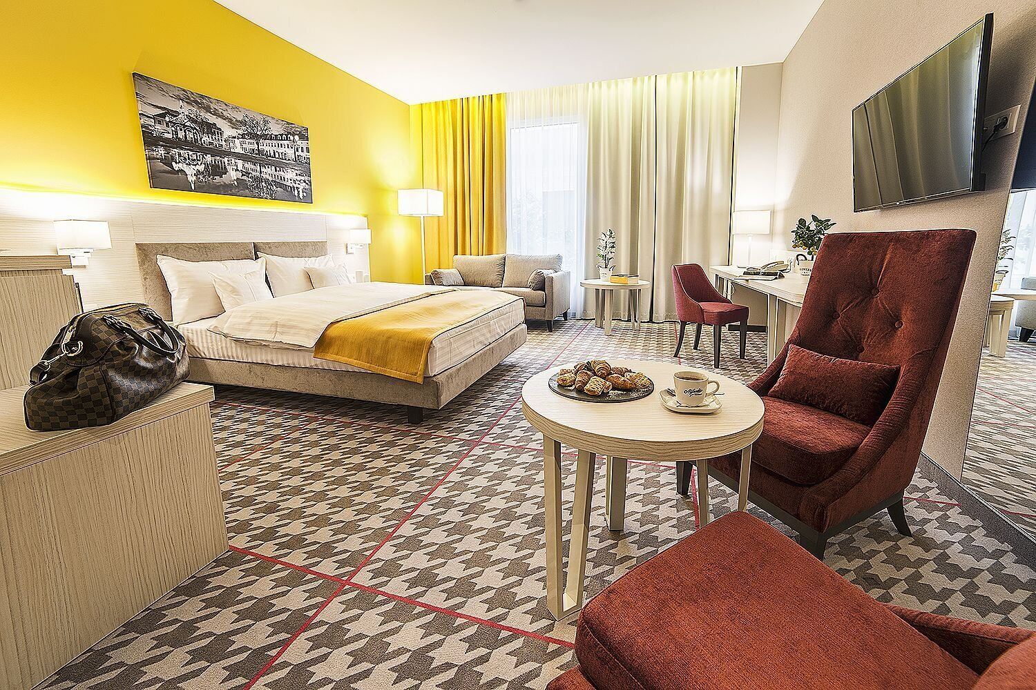 Minibar, coffres-forts dans les chambres