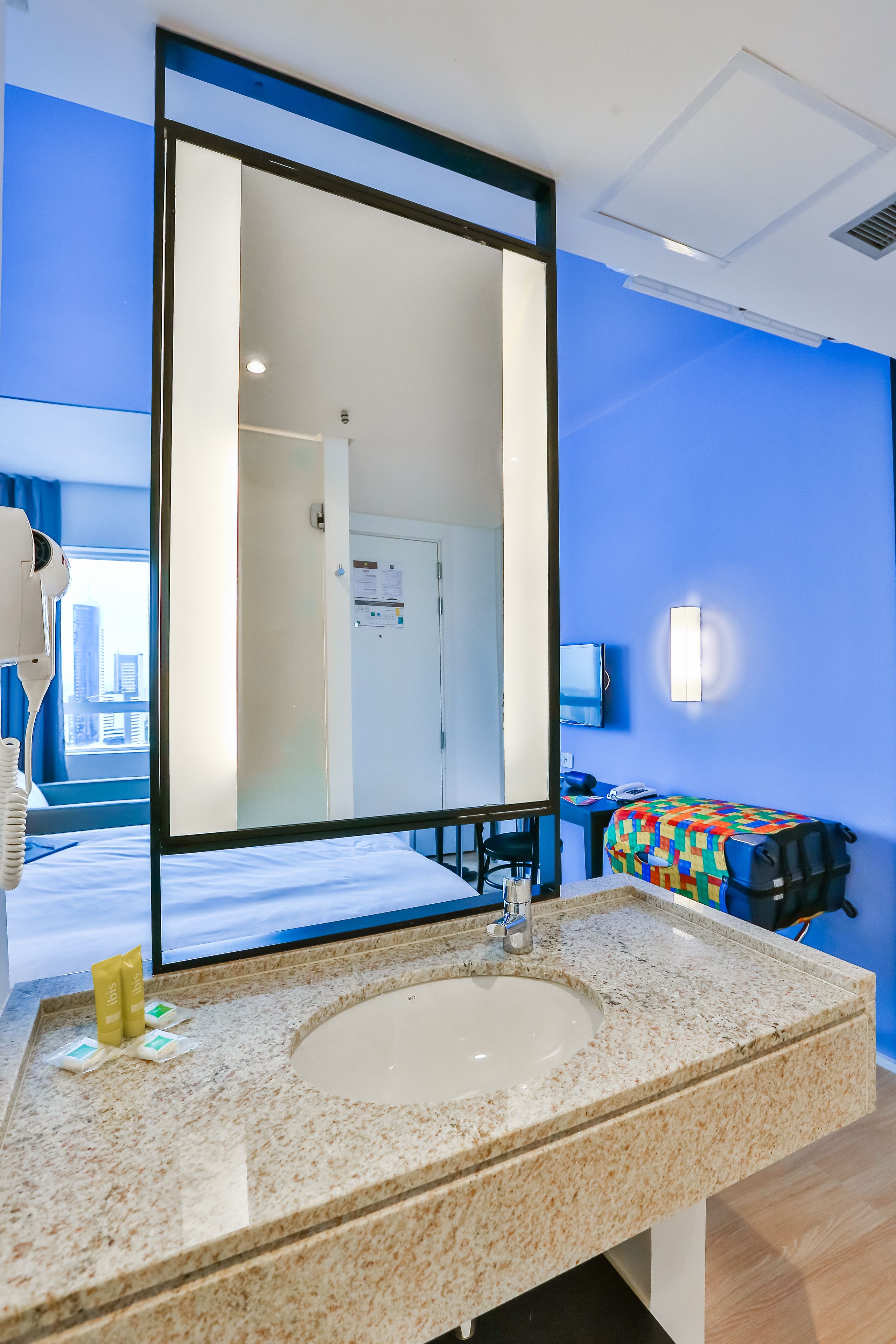 superior apartment, 1 double bed with sofa bed | bathroom | shower, rainfall showerhead, eco-friendly toiletries, hair dryer