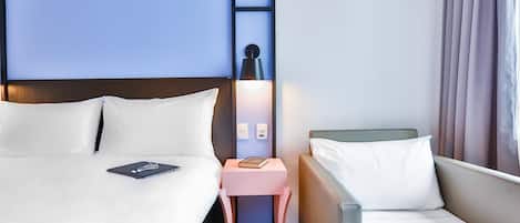 In-room safe, desk, blackout drapes, soundproofing