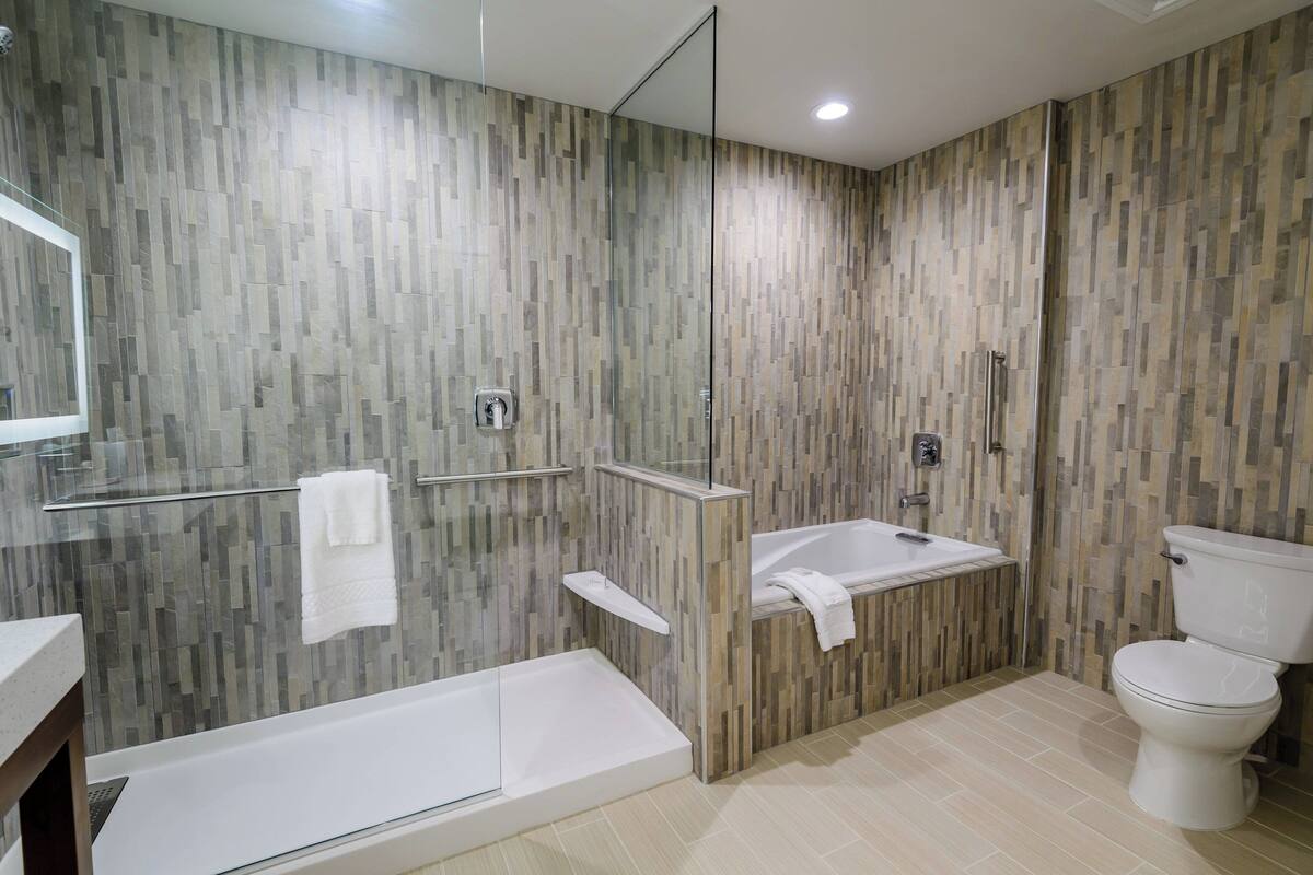 free toiletries, hair dryer, towels, soap