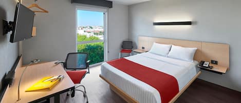 書桌、熨斗/熨衫板、免費 Wi-Fi、床單