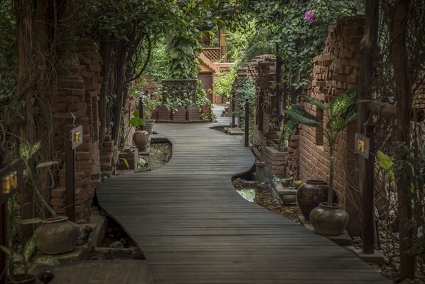 Enceinte de l’hébergement