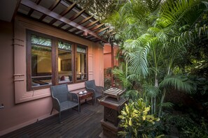 Villa (Bagan) | Vue depuis le balcon