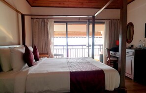 Deluxe-Doppelzimmer, 1 Queen-Bett, barrierefrei, Seeblick | Blick auf den See