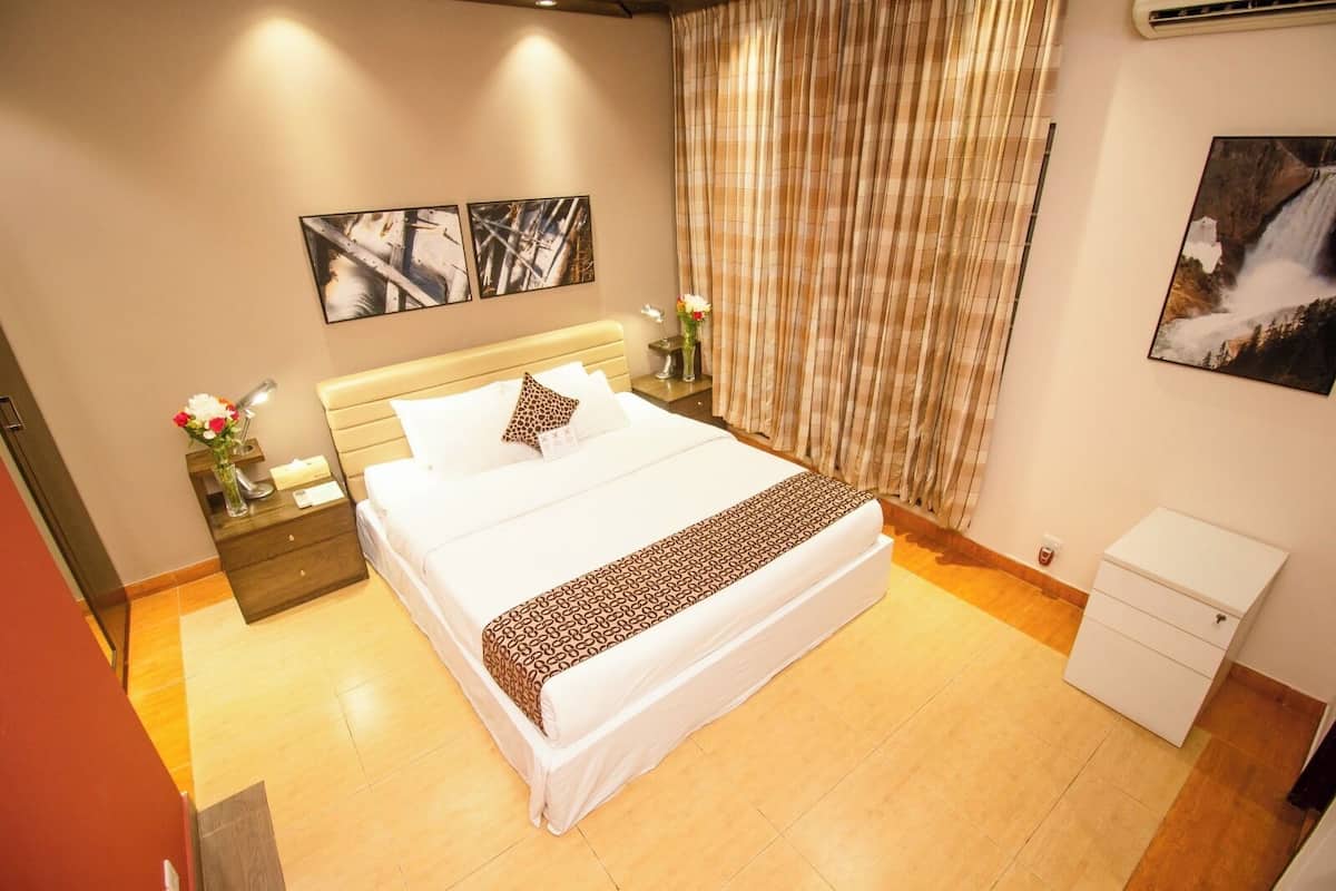 1 chambre, literie de qualité supérieure, minibar