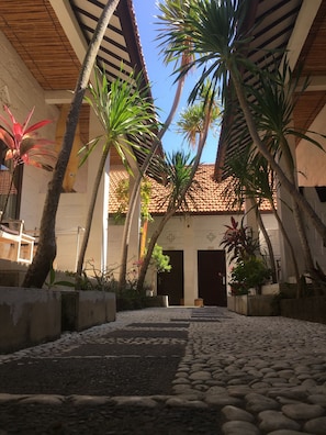 Fassade der Unterkunft