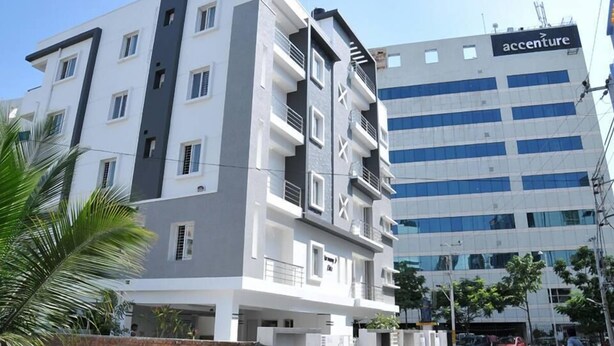 Front of property - Prestige service apartment (Hyderabad)