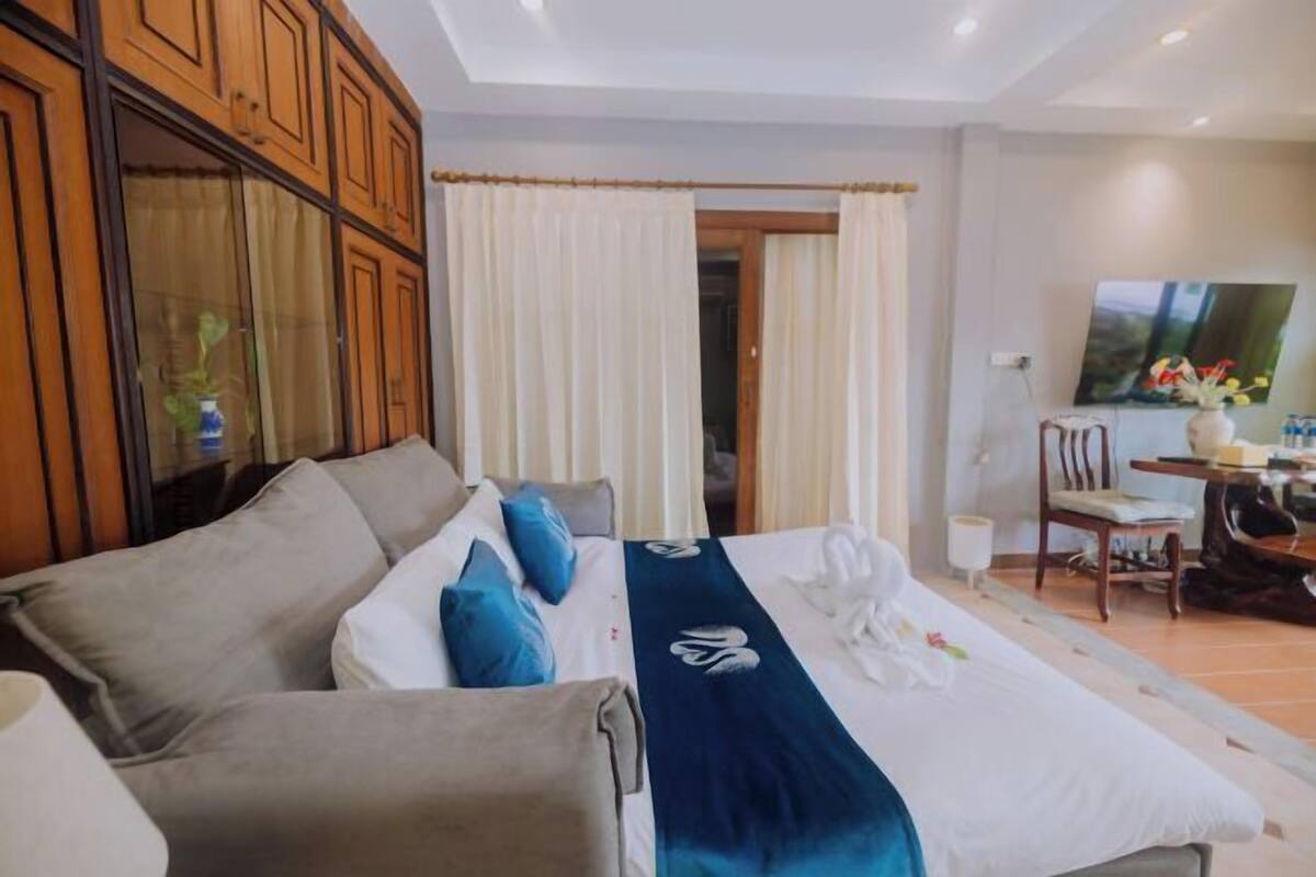 1 dormitorio, escritorio, sistema de insonorización y wifi gratis