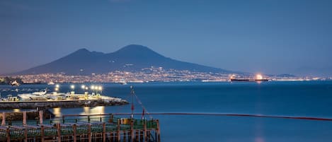 Uitzicht op strand/zee