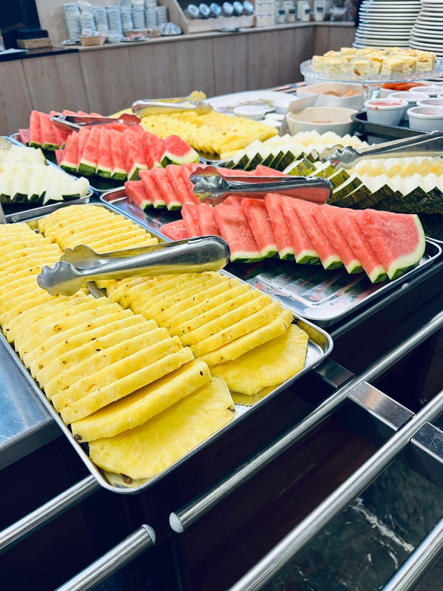 daily buffet breakfast (eur 13 per person)