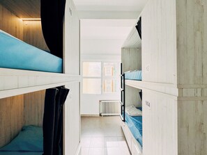 Shared Dormitory, Mixed Dorm, Private Bathroom (1 bed in 4 beds dorm) | Free WiFi, bed sheets