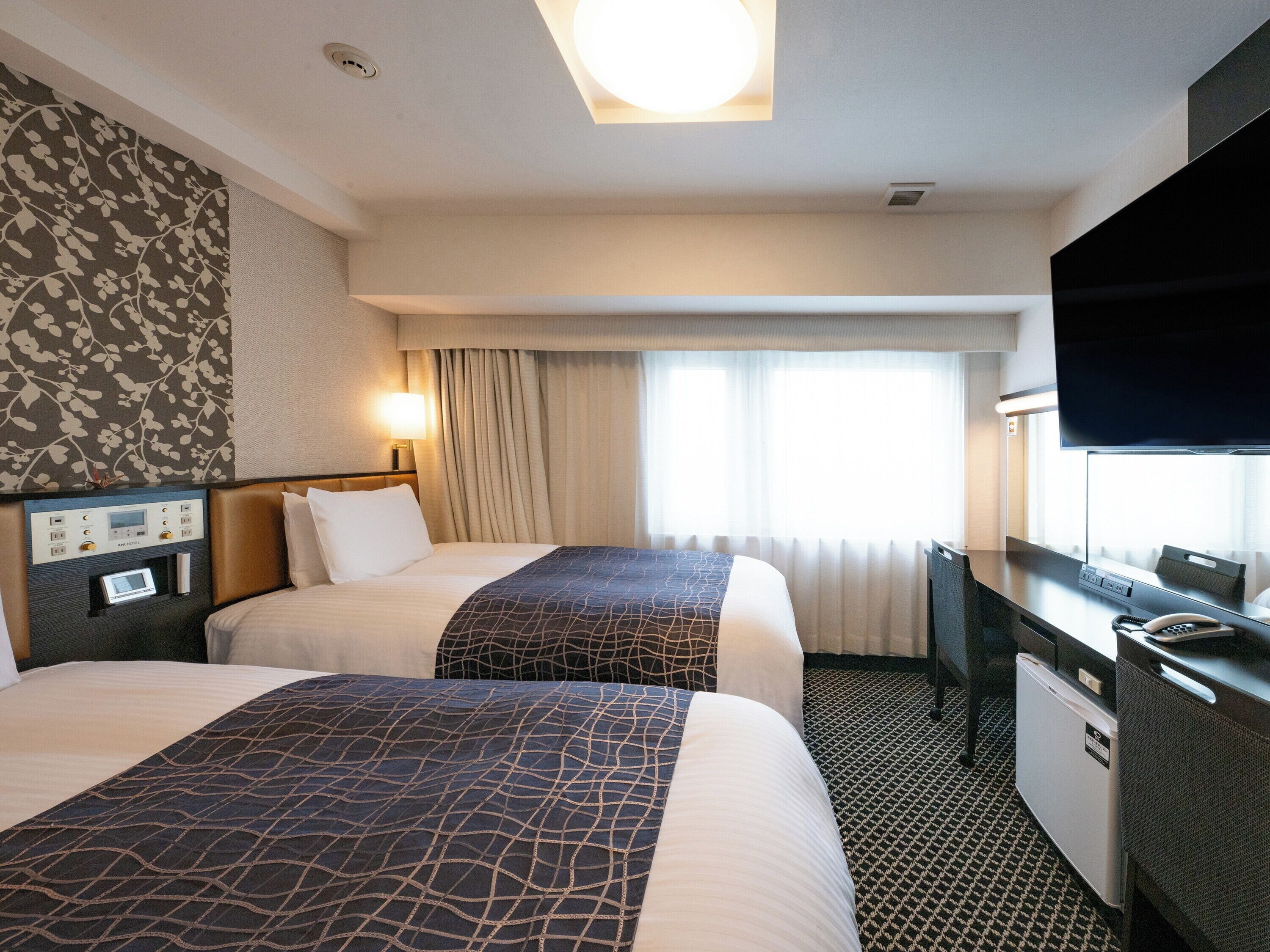 Down comforters, desk, blackout drapes, free WiFi