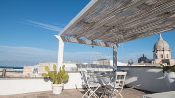 Panoramic-Apartment, Terrasse, Meerblick (Chiasso Cacace 8) | Terrasse/Patio