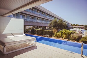 Suite, Private Pool (Adults Only) | Minibar, in-room safe, desk, laptop workspace - Hotel Seth 55 Santo Tomas (Es Migjorn Gran)