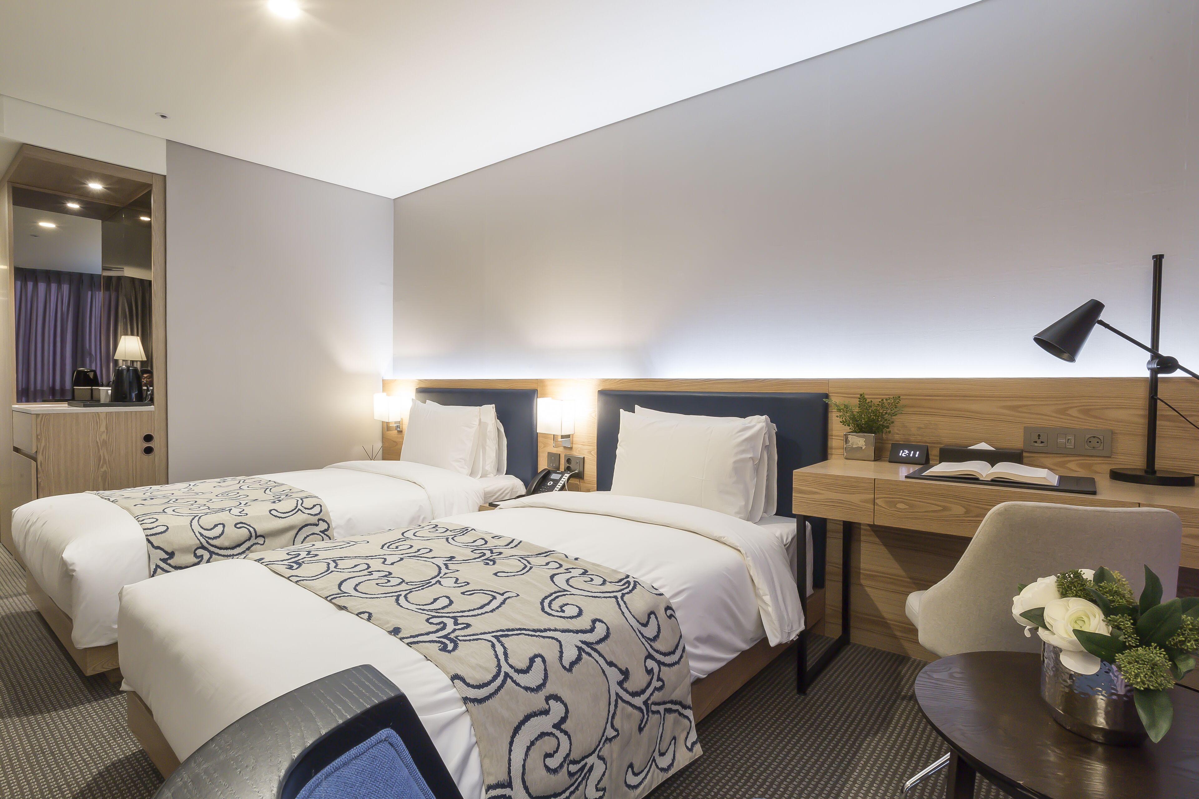 in-room safe, desk, blackout curtains, soundproofing