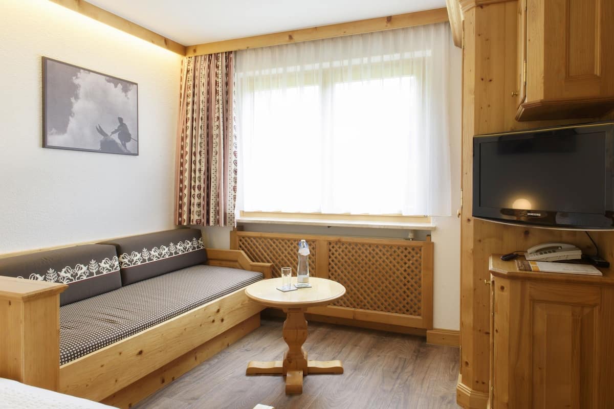 Single Room | Living area | Flat-screen TV