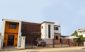 Façade de l’hébergement