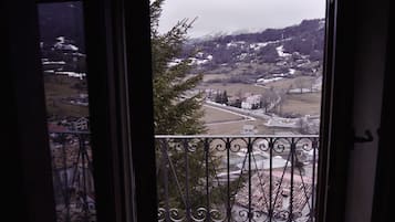 Blick von der Unterkunft