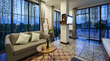 1 habitación, ropa de cama de alta calidad y minibar