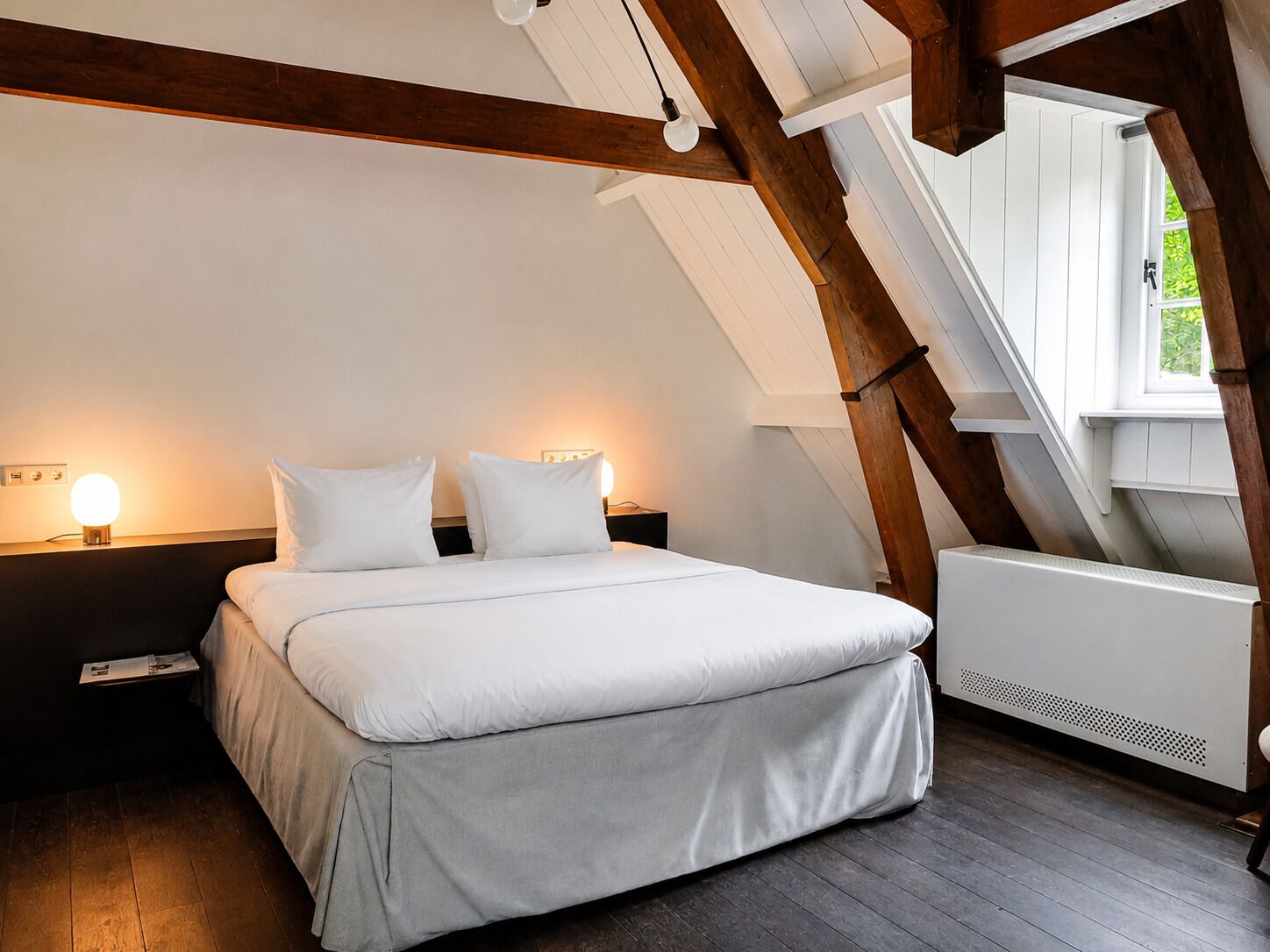 Carriage House Room | Frette Italian sheets, premium bedding, down comforters, free minibar