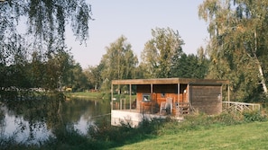 Mobile Home (Maison sur L'eau) | Bed sheets - Domaine du Lieu Dieu (Beauchamps)