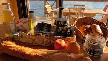 Daily continental breakfast for a fee