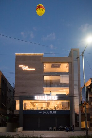 Voorkant van accommodatie