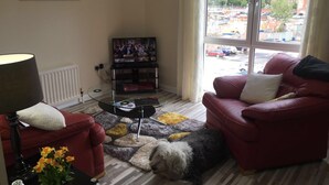 Apartment, 2 Bedrooms | Living room - Library Square Apartment (Belfast)