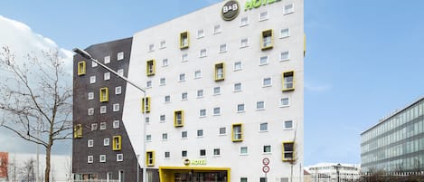 Façana frontal de l'allotjament