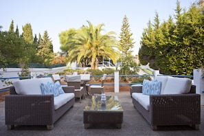 Entrada al alojamiento