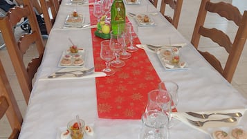Mittagessen und Abendessen
