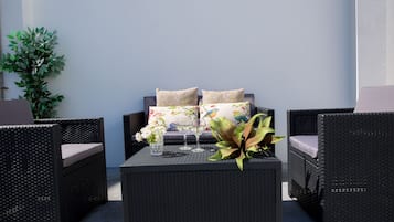Apartemen Comfort, 1 kamar tidur | Teras/patio