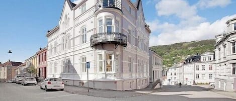 Fassade der Unterkunft