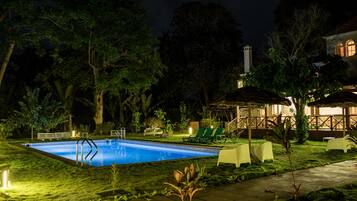 Front of property - evening/night