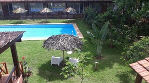 Standard Double Room, 1 Bedroom, Garden View | View from room - Roça Santo António Ecolodge Hotel (Santana)