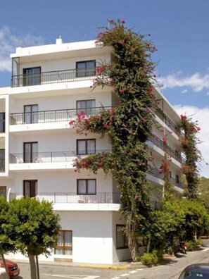 Blick von der Unterkunft