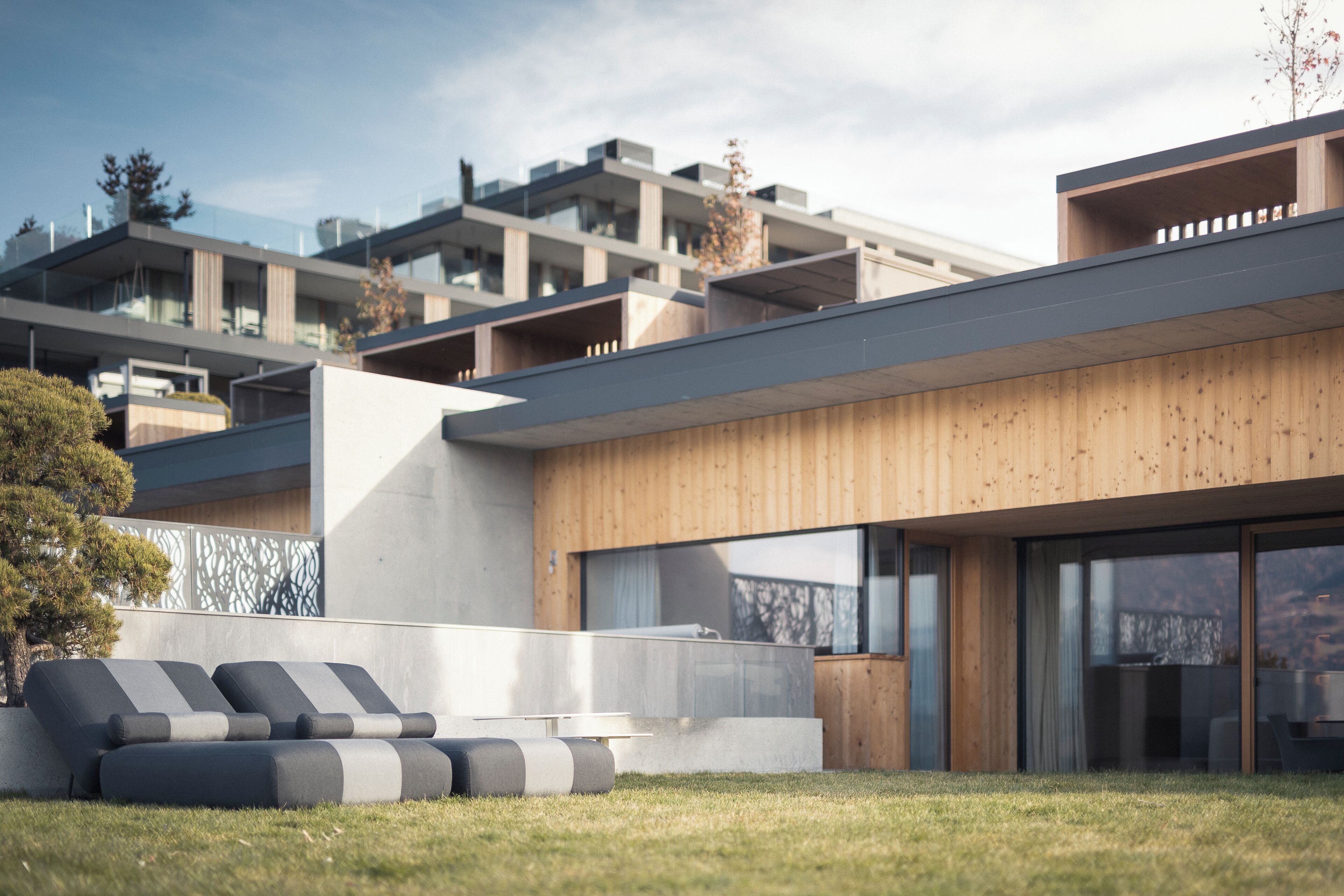 Fassade der Unterkunft