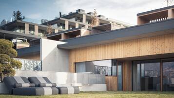 Fassade der Unterkunft