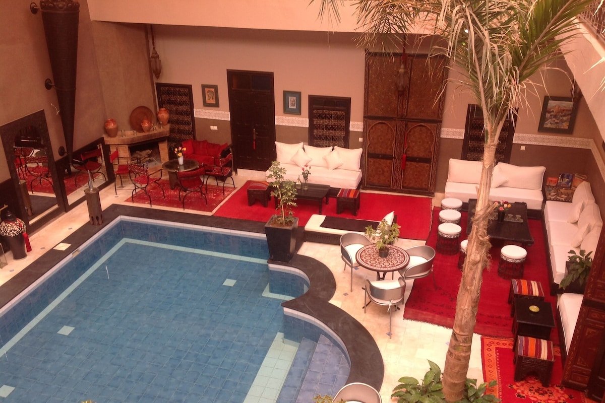 Chambre double du Riad Syba